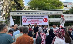 Şehitler için aşure ikram edildi!