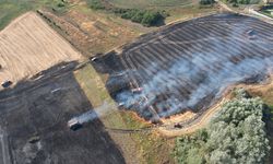 Silivri’de arazi yangını: 2 yaralı