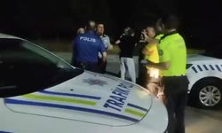 Trafik denetiminde basın mensuplarına saldırı!