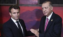 Cumhurbaşkanı Erdoğan ile Macron görüştü