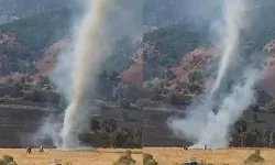 Yangın nedeni ile hortum oluştu!