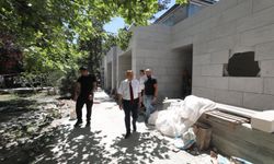 Yenimahalle’de Halk Kafe çalışmaları sürüyor