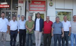 Ankara Yozgatlı Dernekler Federasyonu yönetiminden hayırlı olsun ziyareti