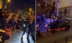 İşçiler arasında yumruklu kavga: Sokak savaş alanına döndü