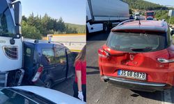 Balıkesir-Bursa Karayolu’nda zincirleme kaza