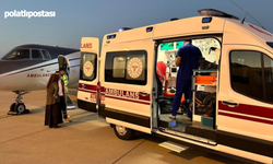 Ağrı’daki 6 aylık Elif bebek, ambulans uçakla Ankara'ya sevk edildi