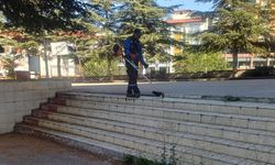 Akyurt Belediyesi okulları titizlikle temizledi