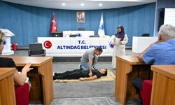 Altındağ Belediyesi personeline ilk yardım eğitimi verildi