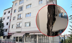 Daha önce sağlam denmişti! Ankara'da kolonları kırılan bina boşaltıldı