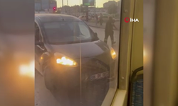 Ankara’da, yol verme tartışması kavgaya dönüştü!