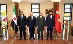 Milli Savunma Bakanı Güler, Suriye heyeti ile görüştü