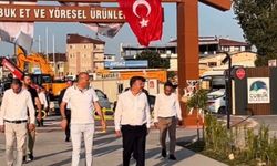 Baki Demirbaş, Yöresel Ürünler Pazarı'nı ziyaret etti
