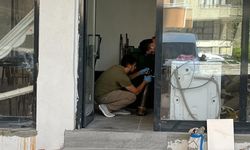 Bir apartmanda top mermisi bulundu