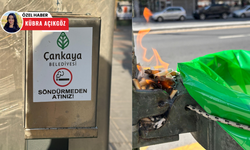 Çankaya’da, sigara izmariti için pratik çözüm