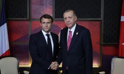 Cumhurbaşkanı Erdoğan, Macron ile görüştü