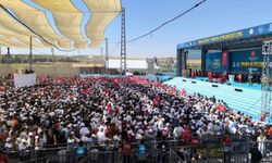 Binlerce vatandaş Cumhurbaşkanı Erdoğan'ı bekliyor