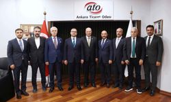 TCMB Başkanı Fatih Karahan'dan ATO'ya ziyaret