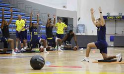 Fenerbahçe Erkek Basketbol takımı, ilk antrenmanını yaptı
