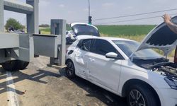 Freni boşalan kamyon 4 aracı biçti!