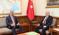Bakan Güler, Kültür ve Turizm Bakanı Ersoy ile görüştü
