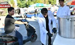 Haymana Belediyesi, pazaryerlerinde çorba ikrâmında bulundu