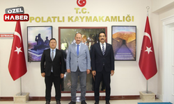 Haymana ve Bala Kaymakamları Polatlı’yı ziyaret etti