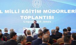 Milli Eğitim Bakanı Tekin, 81 ilin Milli Eğitim Müdürüyle Ankara'da bir araya geldi