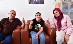 İlk 10 bine giren görme engelli Nazalin, Ankara Üniversitesini kazandı