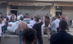 İki grup arasında taşlı sopalı kavga çıktı