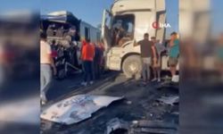 TEM Otoyolu'nda zincirleme kaza meydana geldi