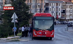 Keçiören’de EGO otobüsü arızalandı!