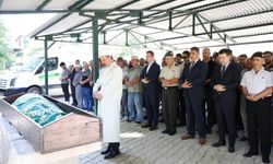 Kıbrıs gazisi son yolculuğuna uğurlandı