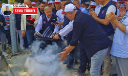 Memurlar taleplerini dumanla iletti!