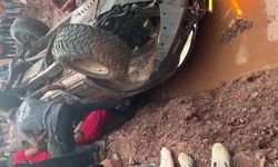 Off-Road pistinde yürekleri sızlatan kaza!