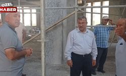 Ömürdede Camii ve Gençlik Merkezi’nde incelemelerde bulunuldu