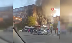 Ankara'da yangın paniği! Mağaza alevlere teslim oldu