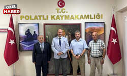Polatlı Şehit Aileleri Derneği’nden, Kaymakam Kantay’a ziyaret