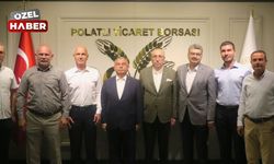 Polatlı Ticaret Borsası, üst düzey isimleri ağırladı