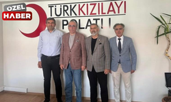 Polatlı Ticaret Borsası Başkanı’ndan Kızılay’a ziyaret