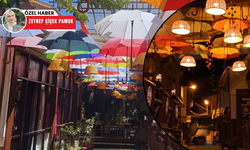 Beypazarı’nın şemsiyeli sokağı turistlerin gözde mekanı oldu