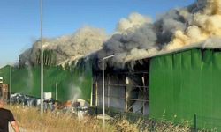 2 işçi hayatını kaybetmişti: Teksüt fabrikasındaki yangının güvenlik kamerası görüntüleri ortaya çıktı!