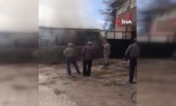 Ankara'da korku dolu anlar: Ev alevler içinde kaldı