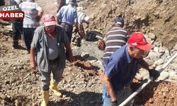 Yazır köylüleri kuraklığa karşı el ele verdi