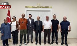 Türkiye Harp Malülü Gaziler Derneğinden Kaymakam Kurtbeyoğlu’na taziye ziyareti