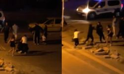 Gençler arasında yumruklu kavga çıktı
