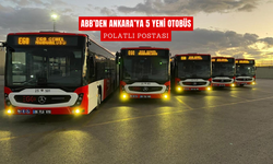 Ankara Büyükşehir'in 5 yeni otobüsü hizmete girdi