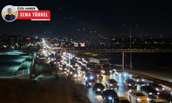 ABB’nin köprülü kavşak çalışması Yenikent trafiğini felç etti!