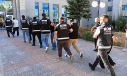Ankara'da suç operasyonu: 5 şüpheli tutuklandı