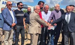 Ayaş’ta Villalar bölgesine mescit için ilk kazma vuruldu