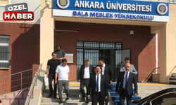 Bala MYO’da okul binası ve öğrenci yurdu incelendi